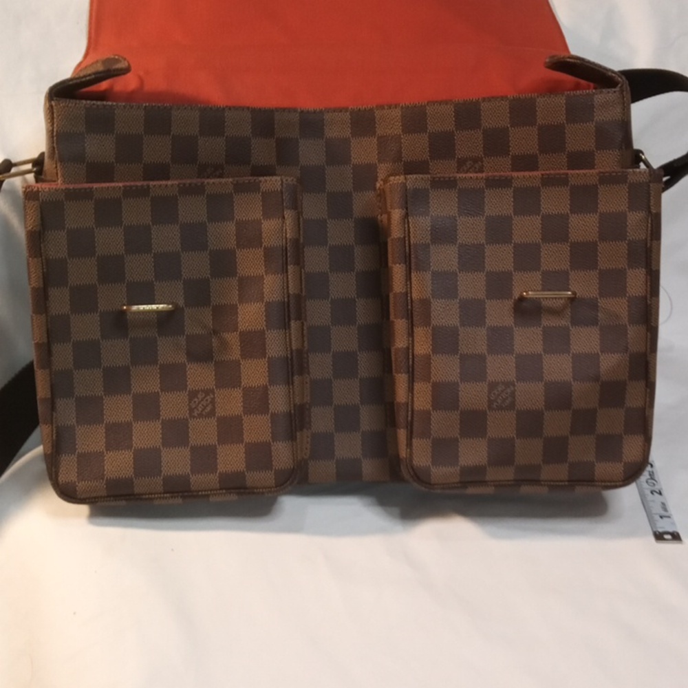 Louis Vuitton Broadway Messenger Checkered Bag Purse - Picture 5 of 11